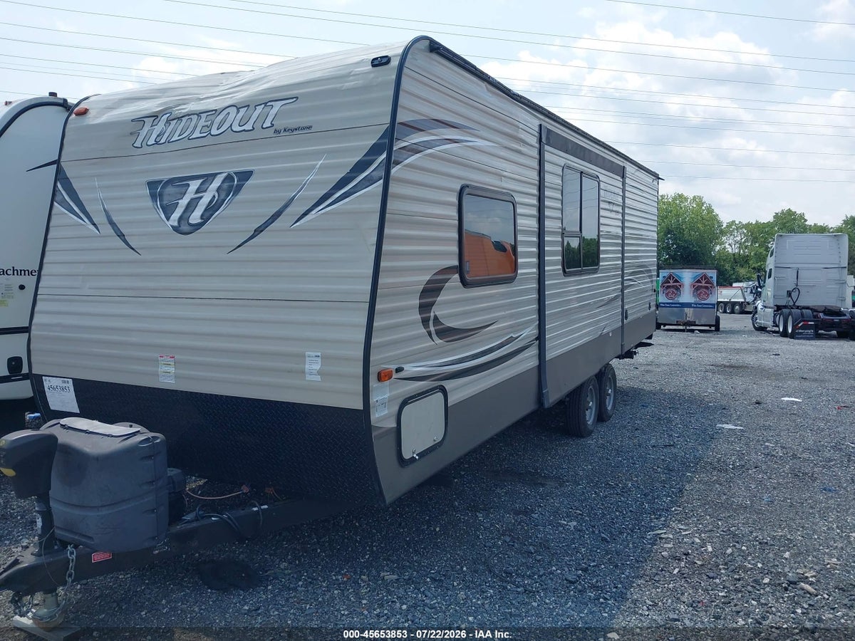 2016 KEYSTONE RV HIDEOUT LHS 242 TRAVEL TRAILER — снимка 2