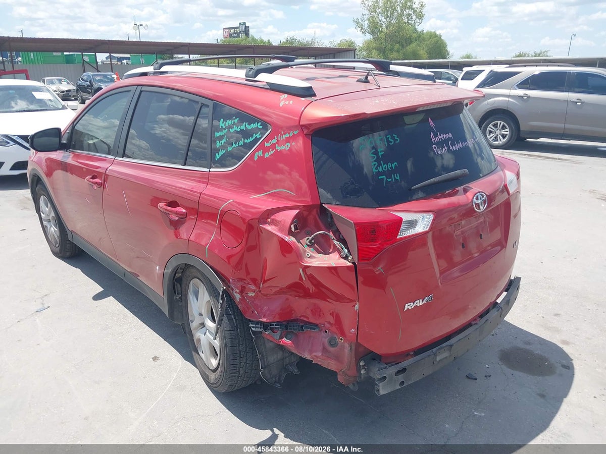 2014 TOYOTA RAV4 LE — снимка 3