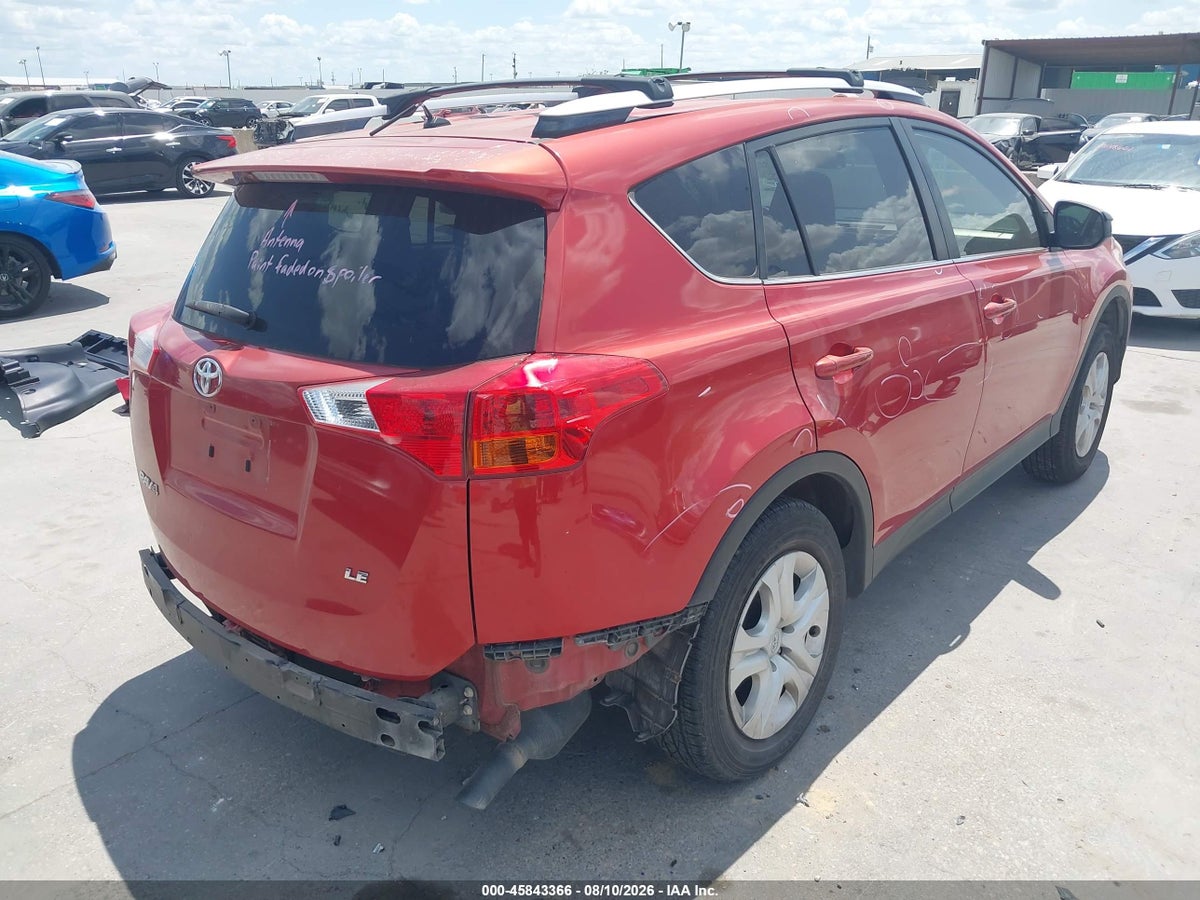 2014 TOYOTA RAV4 LE — снимка 4