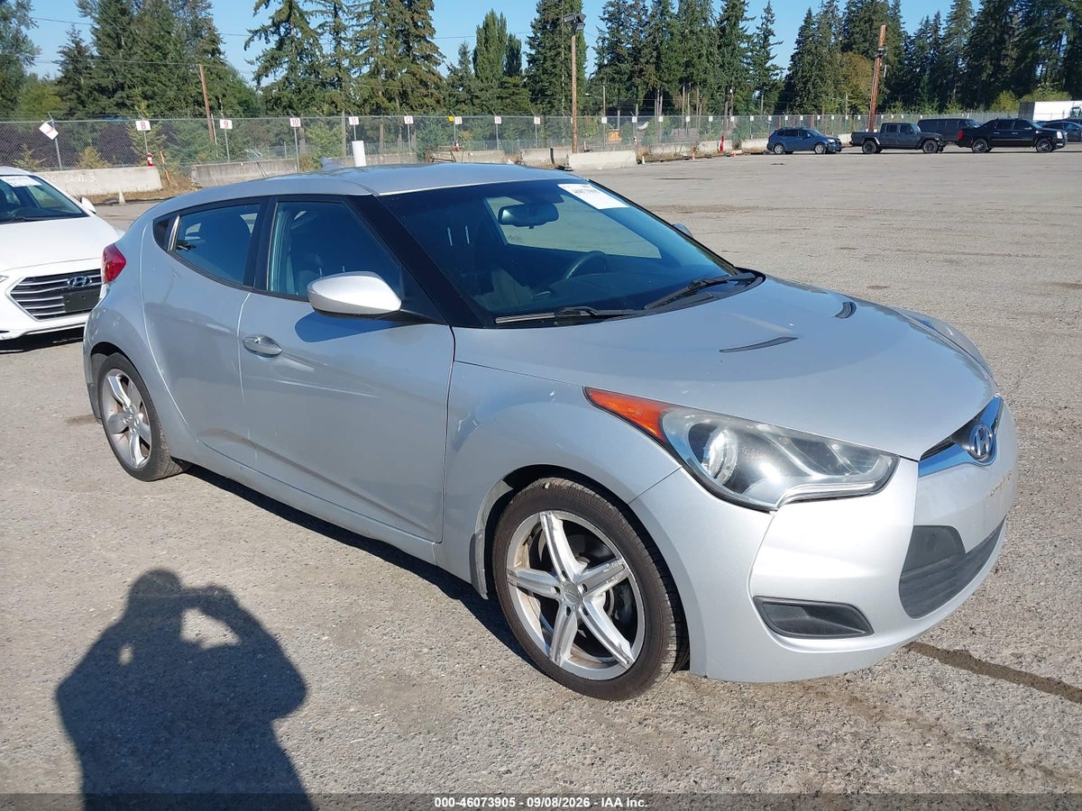 2013 HYUNDAI VELOSTER BASE W/BLACK