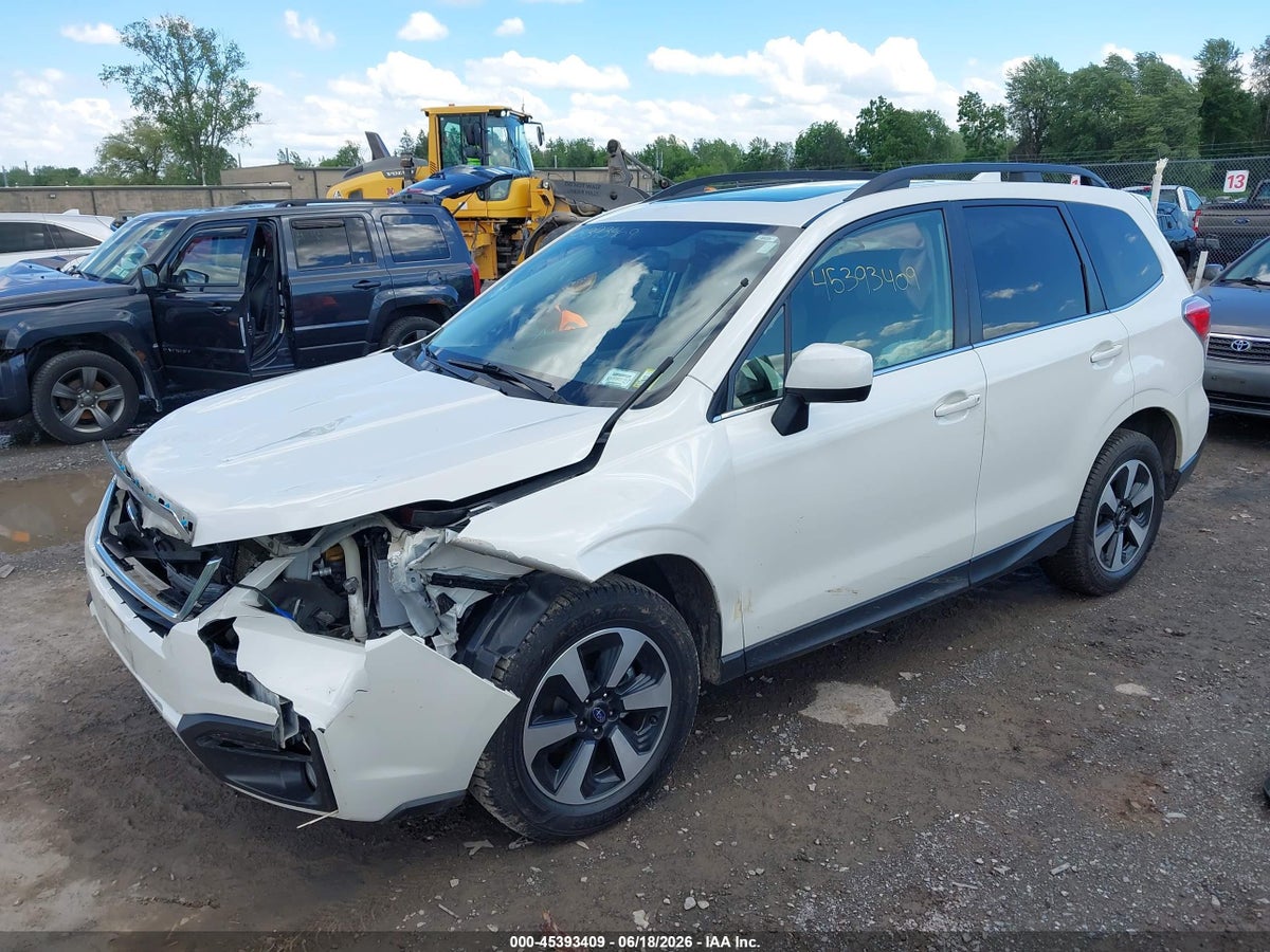 2018 SUBARU FORESTER 2.5I LIMITED — снимка 2