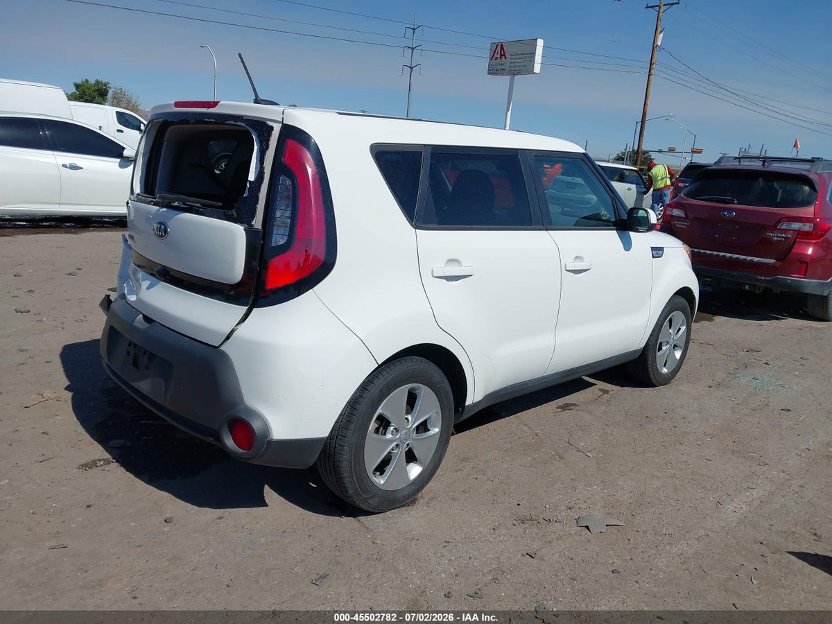 2016 KIA SOUL — снимка 4