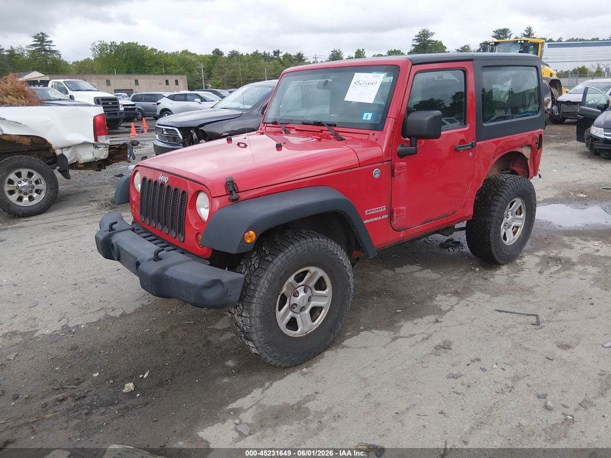 2012 JEEP WRANGLER SPORT — снимка 2