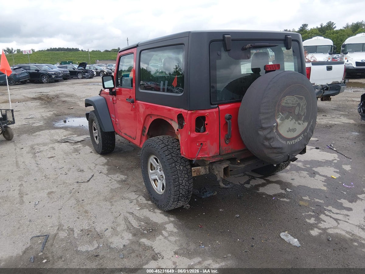2012 JEEP WRANGLER SPORT — снимка 3