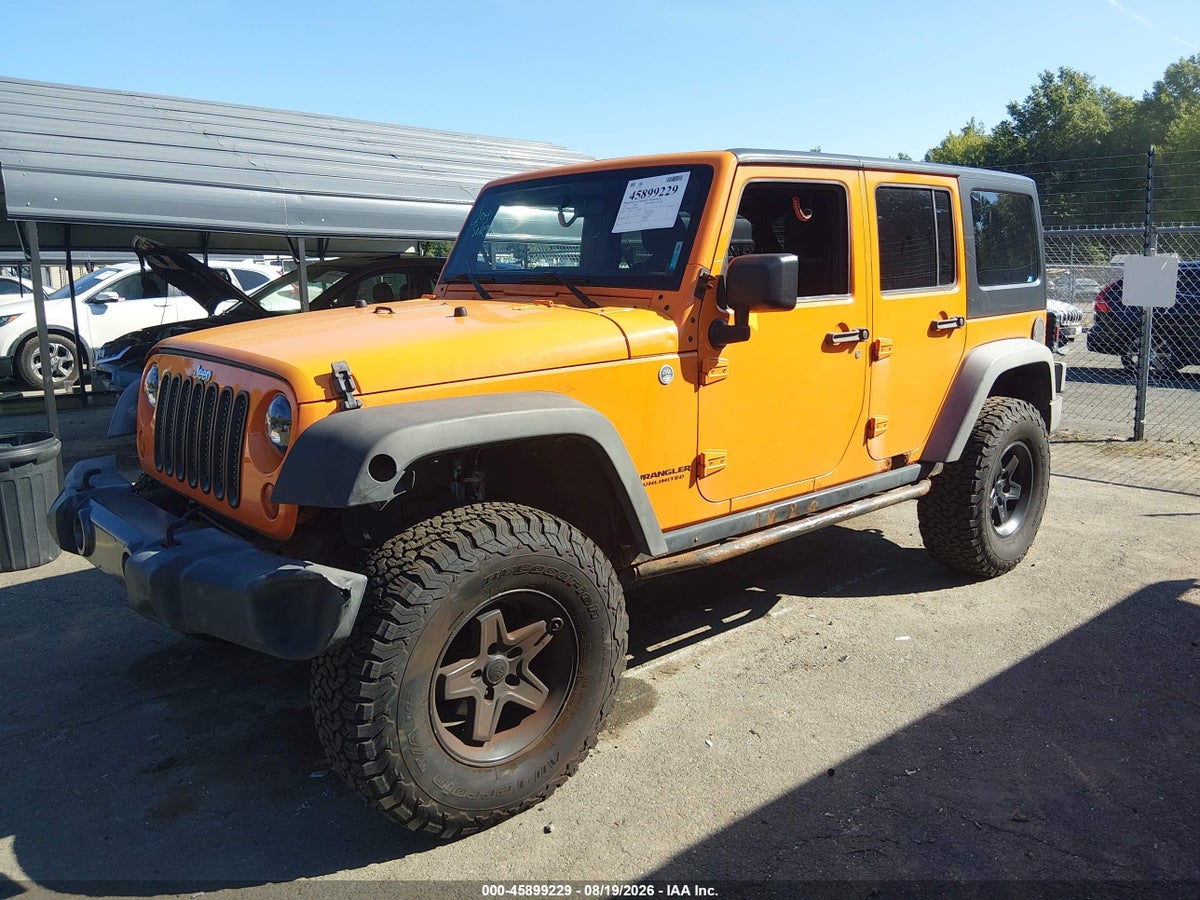 2012 JEEP WRANGLER UNLIMITED RUBICON — снимка 2