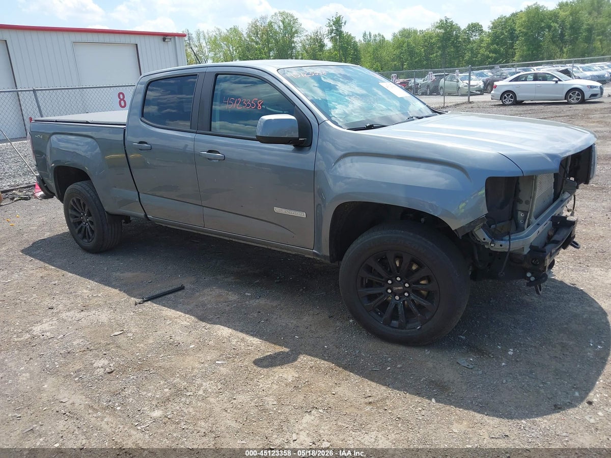 2022 GMC CANYON 4WD LONG BOX ELEVATION