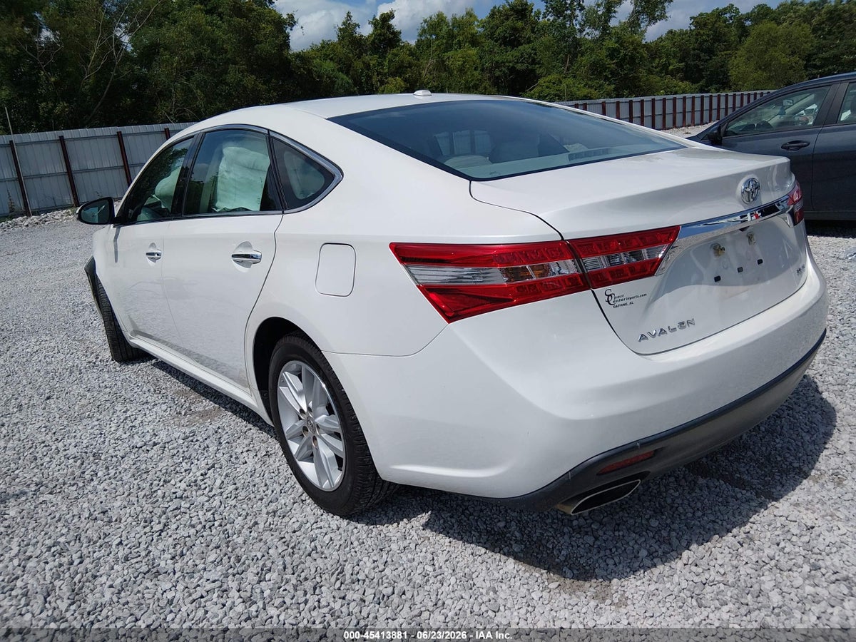 2015 TOYOTA AVALON XLE — снимка 3