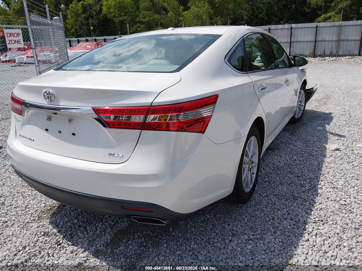 2015 TOYOTA AVALON XLE — снимка 4