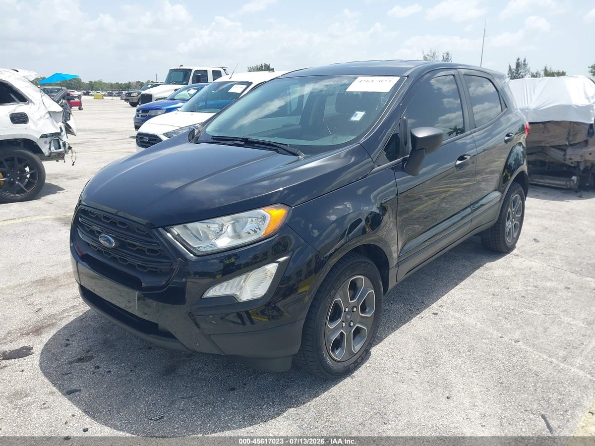 2018 FORD ECOSPORT S — снимка 2
