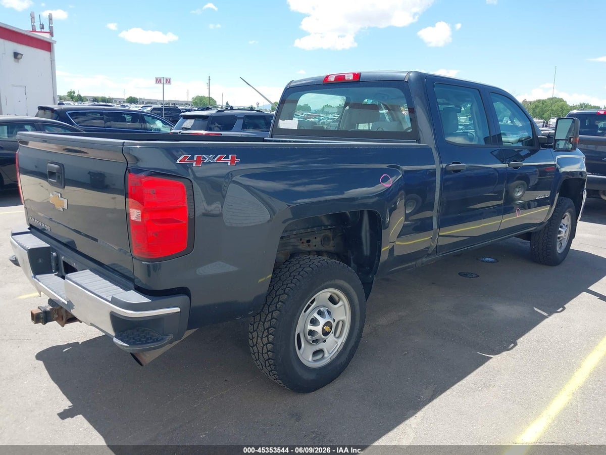 2017 CHEVROLET SILVERADO 2500HD WORK TRUCK — снимка 4