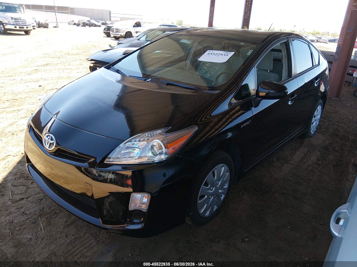 2011 TOYOTA PRIUS TWO — снимка 2