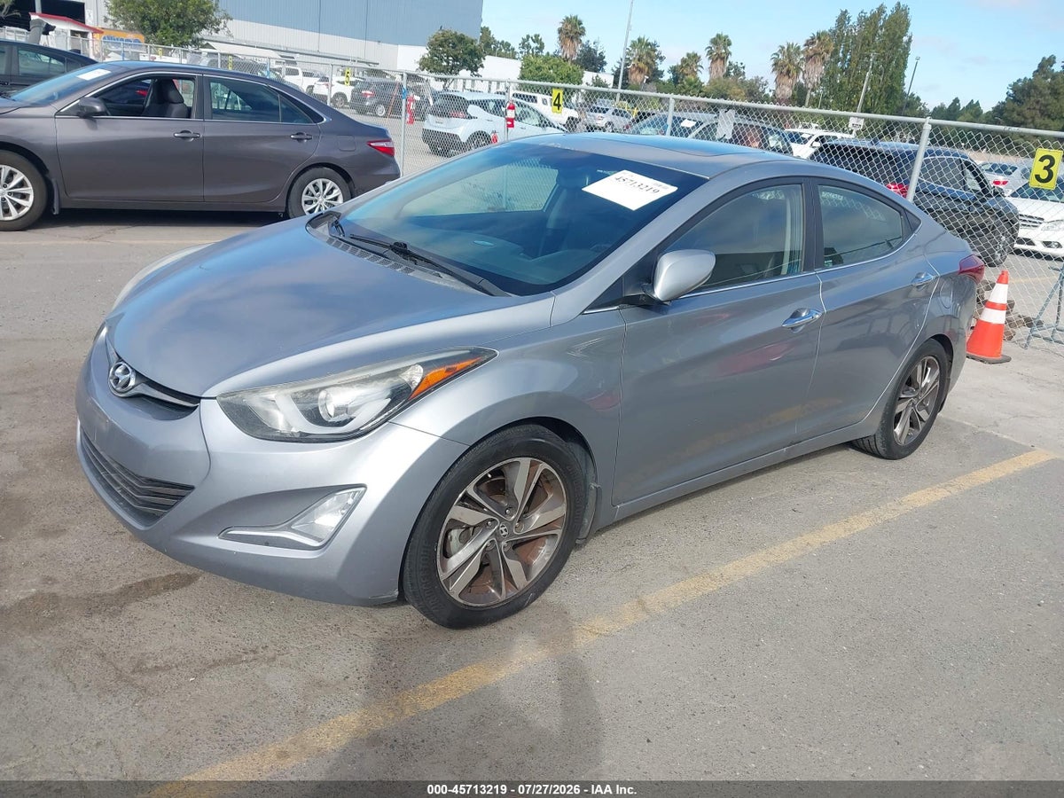 2015 HYUNDAI ELANTRA LIMITED — снимка 2