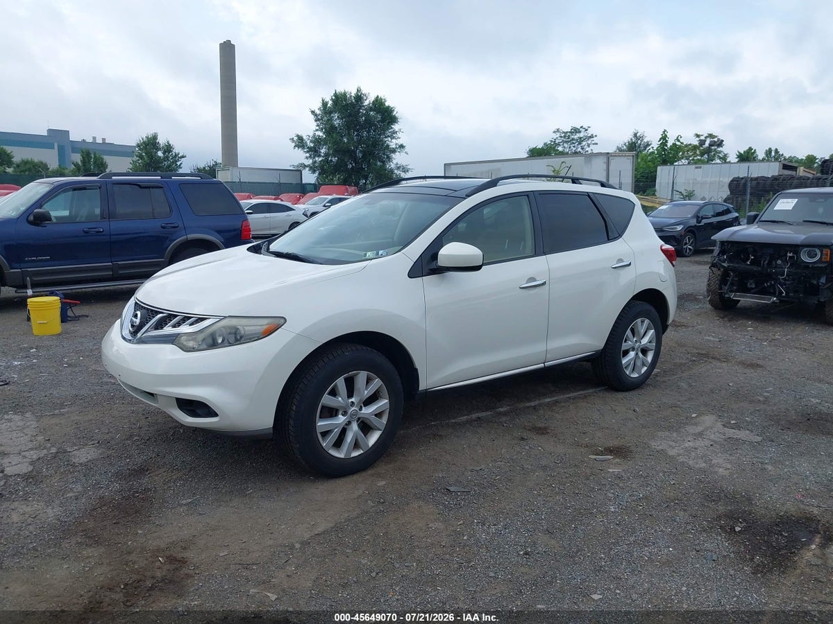 2014 NISSAN MURANO SL — снимка 2