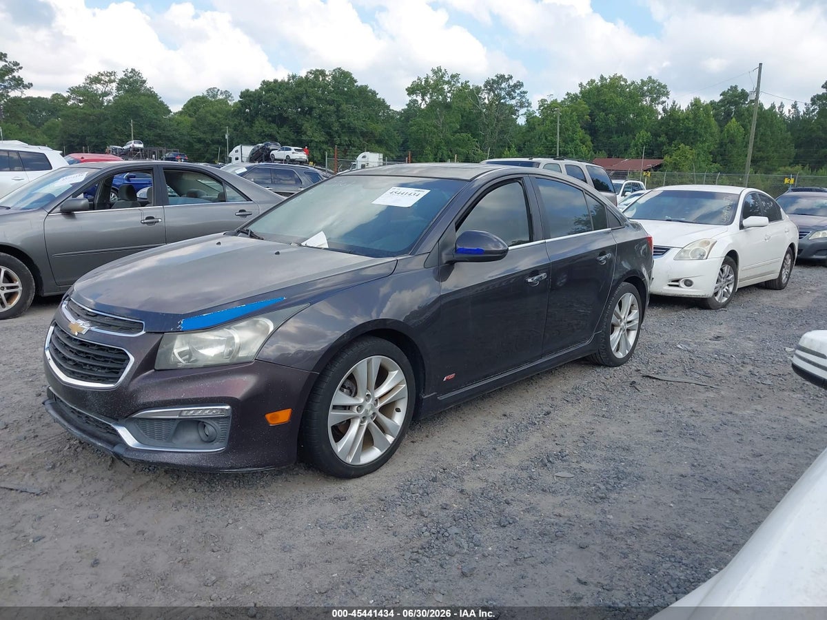 2015 CHEVROLET CRUZE LTZ — снимка 2