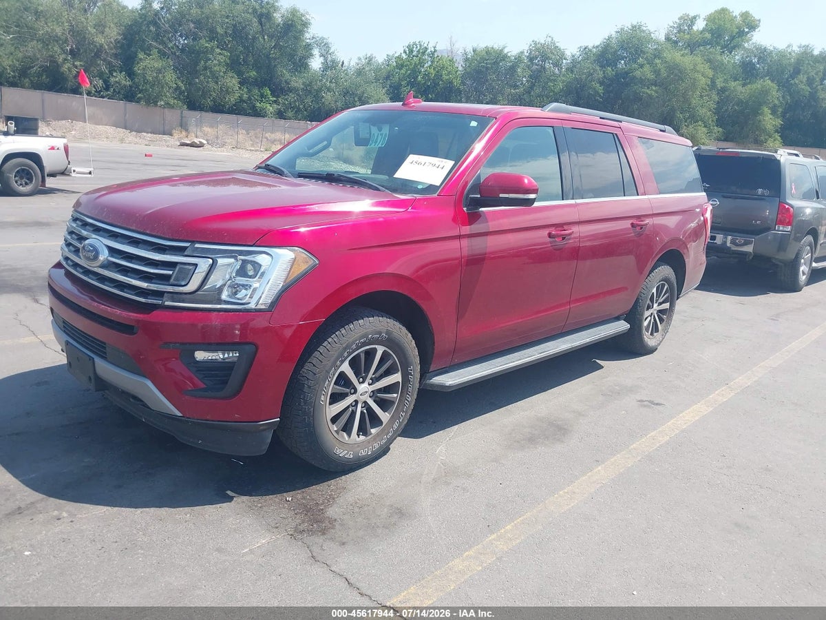2019 FORD EXPEDITION MAX XLT — снимка 2