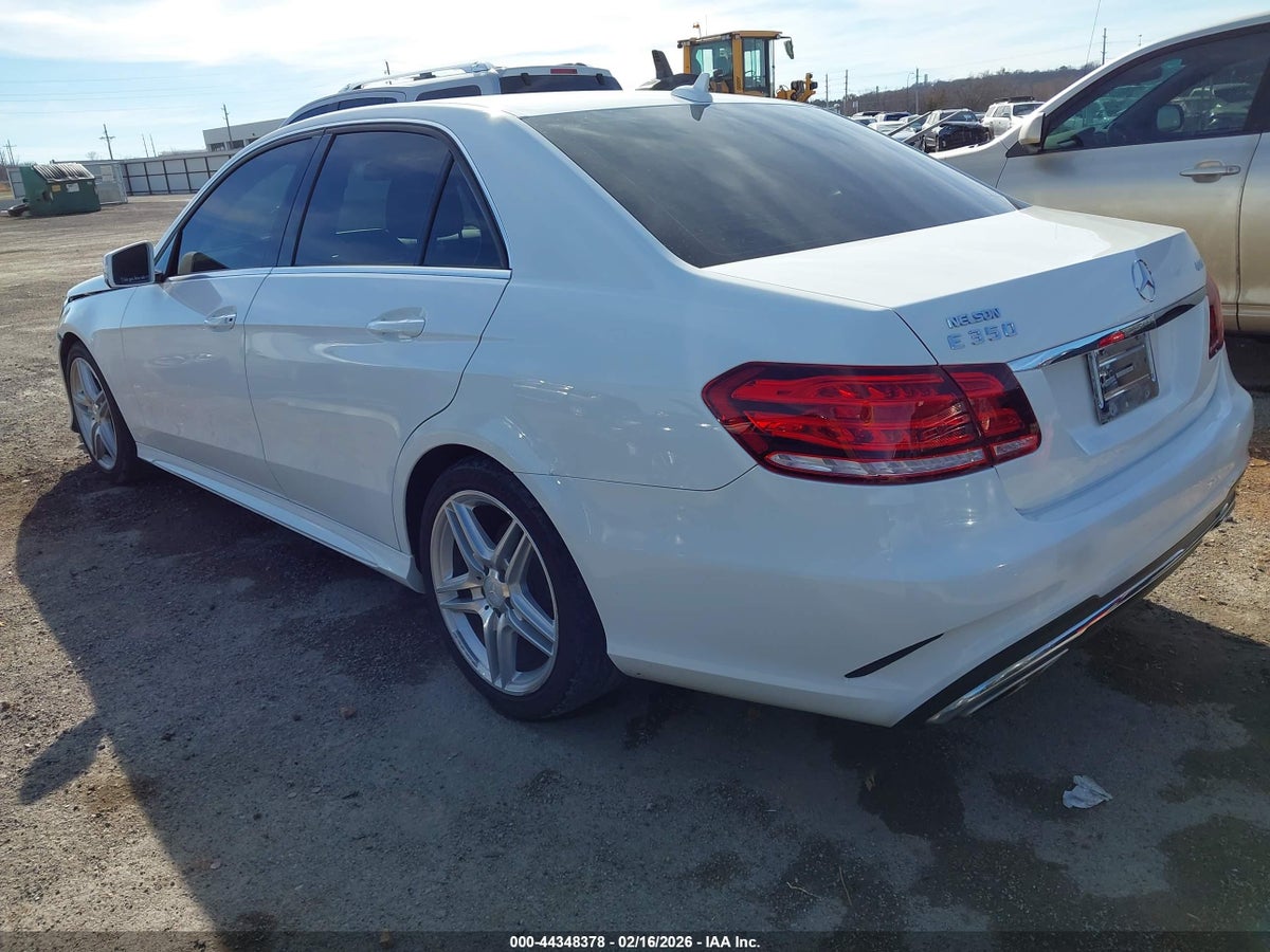 2014 MERCEDES-BENZ E 350 4MATIC — снимка 3