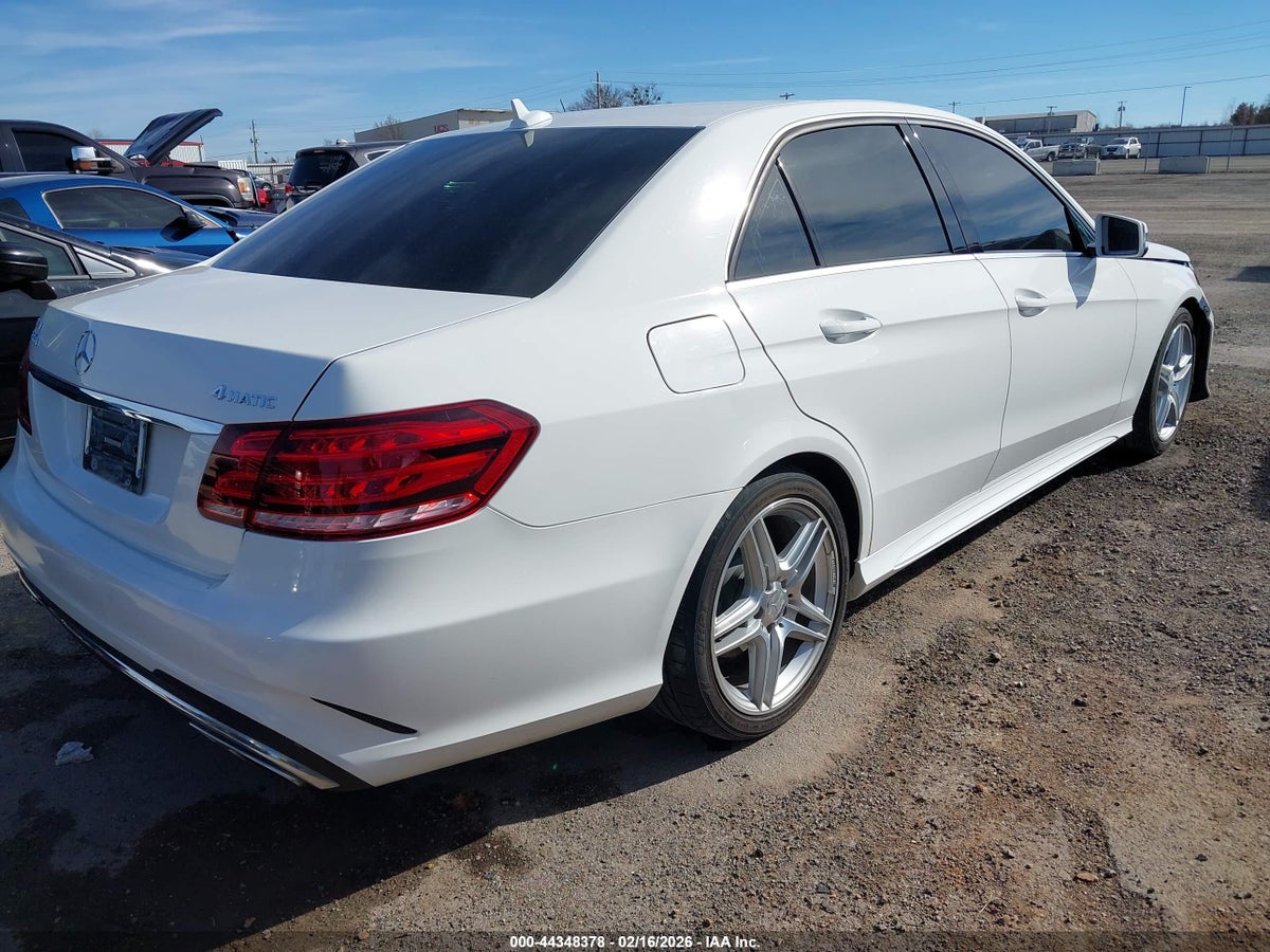 2014 MERCEDES-BENZ E 350 4MATIC — снимка 4