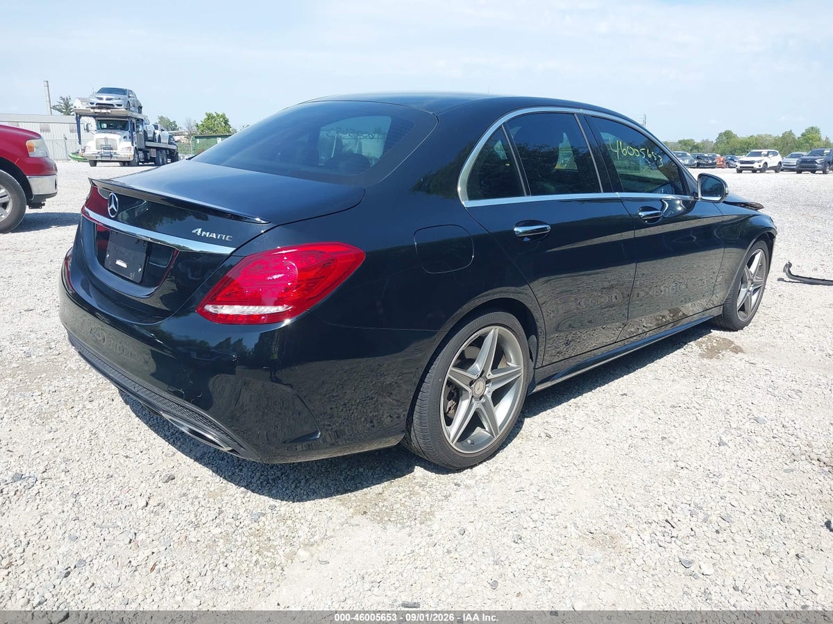 2015 MERCEDES-BENZ C 300 SPORT 4MATIC — снимка 4