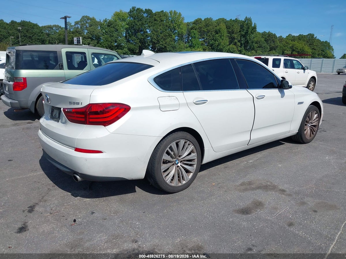 2015 BMW 535I GRAN TURISMO — снимка 4