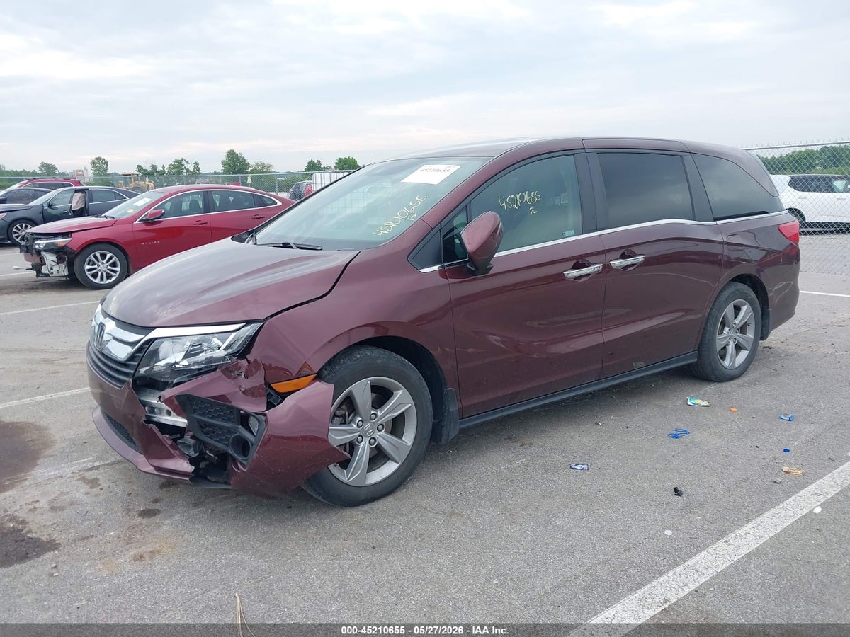 2020 HONDA ODYSSEY EX-L/EX-L W/NAVI RES — снимка 2