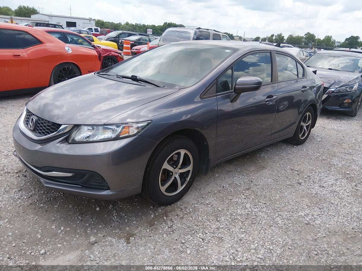 2015 HONDA CIVIC SE — снимка 2