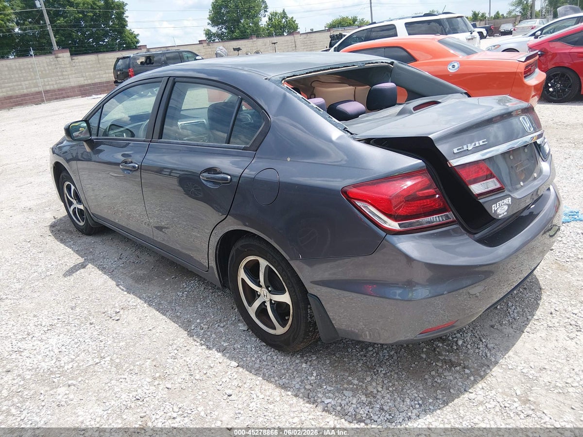 2015 HONDA CIVIC SE — снимка 3