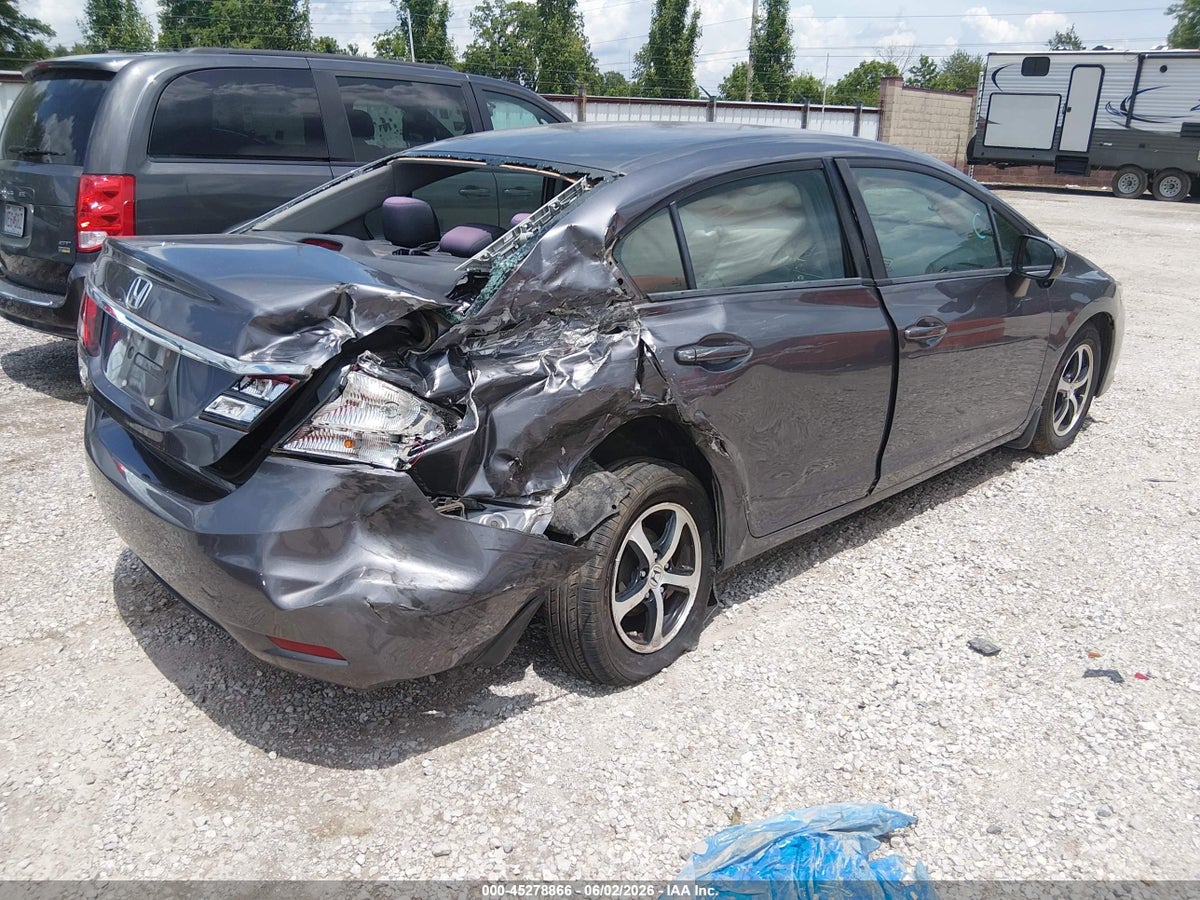2015 HONDA CIVIC SE — снимка 4