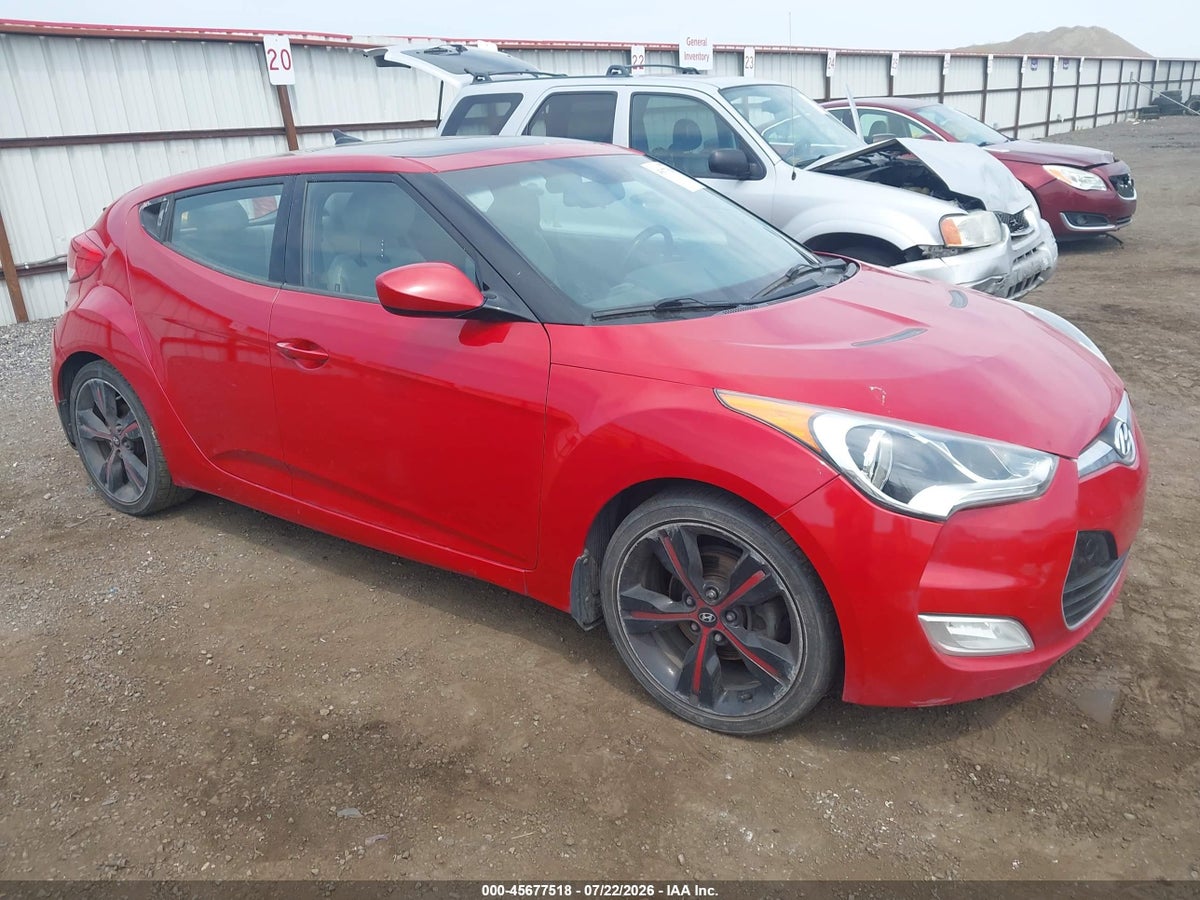 2013 HYUNDAI VELOSTER BASE W/GRAY
