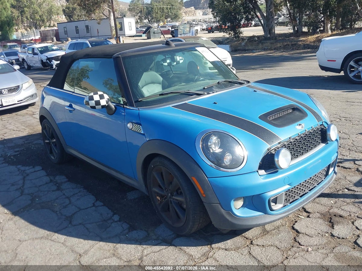 2014 MINI CONVERTIBLE COOPER S