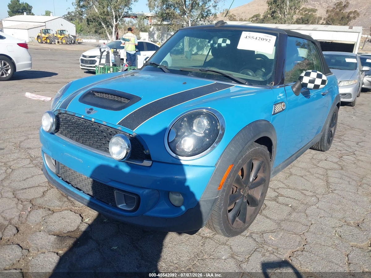 2014 MINI CONVERTIBLE COOPER S — снимка 2