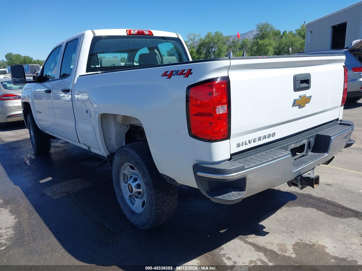 2019 CHEVROLET SILVERADO 2500HD WT — снимка 3