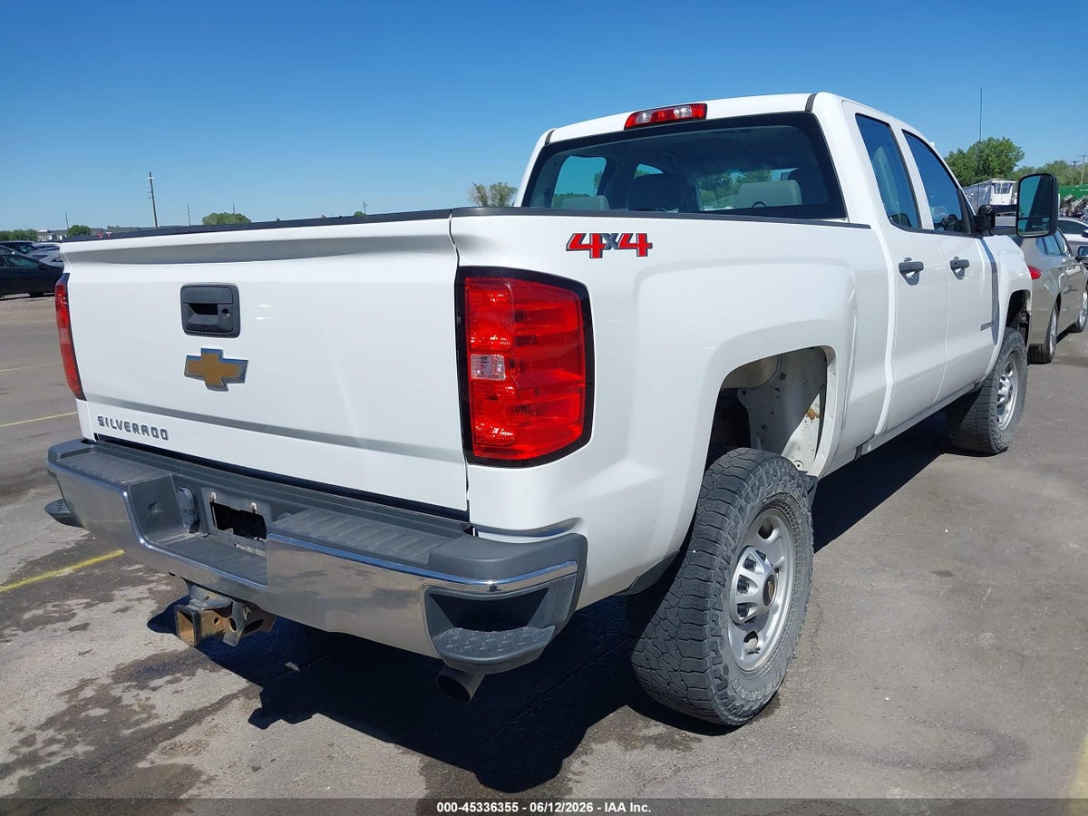 2019 CHEVROLET SILVERADO 2500HD WT — снимка 4