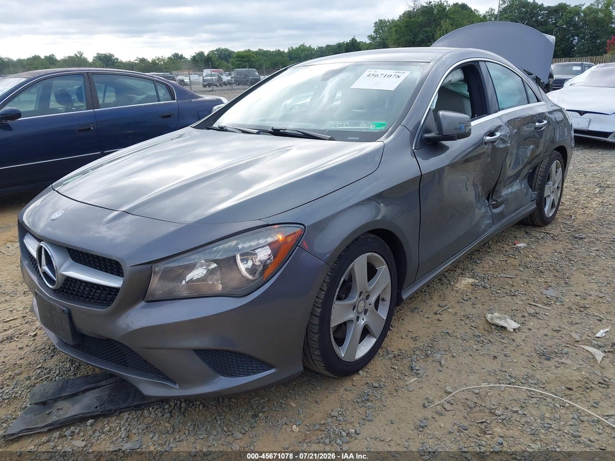2015 MERCEDES-BENZ CLA 250 4MATIC — снимка 2