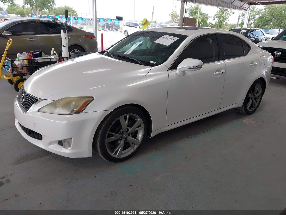 2010 LEXUS IS 250 — снимка 2