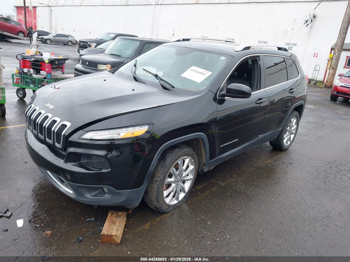 2017 JEEP CHEROKEE LIMITED FWD — снимка 2
