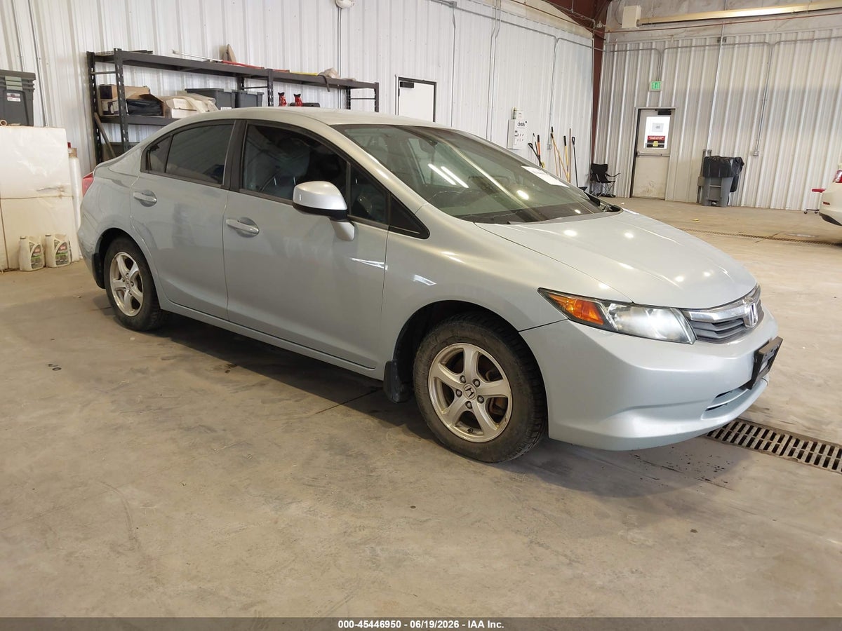 2012 HONDA CIVIC NATURAL GAS