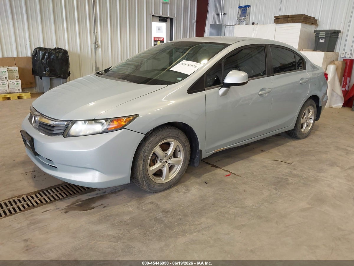 2012 HONDA CIVIC NATURAL GAS — снимка 2