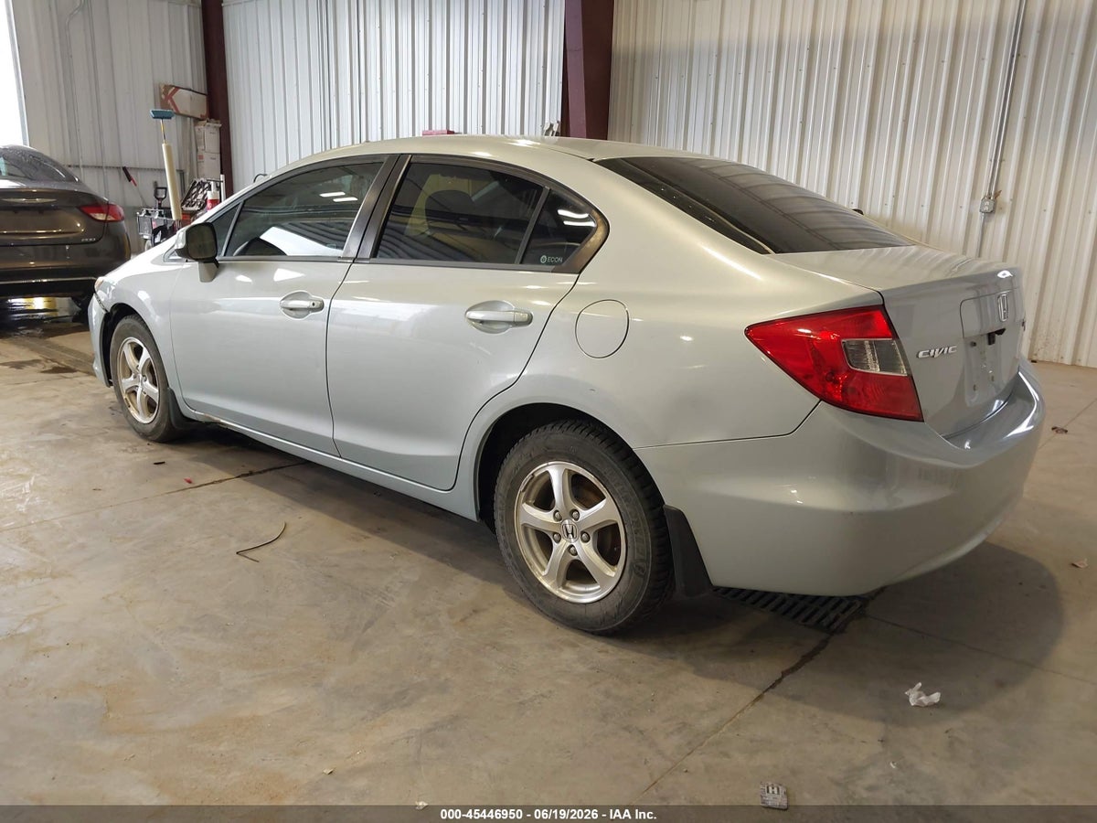 2012 HONDA CIVIC NATURAL GAS — снимка 3