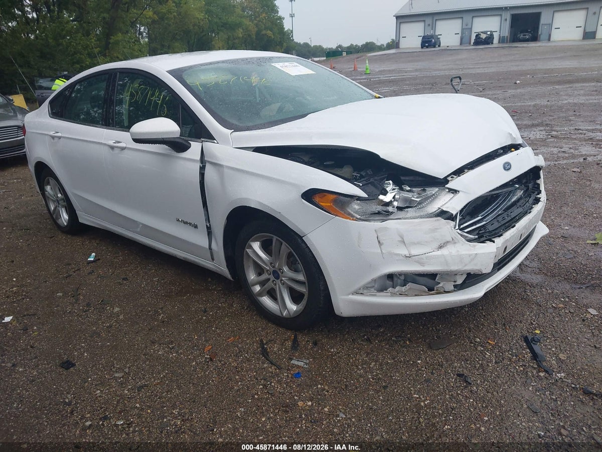 2018 FORD FUSION HYBRID SE