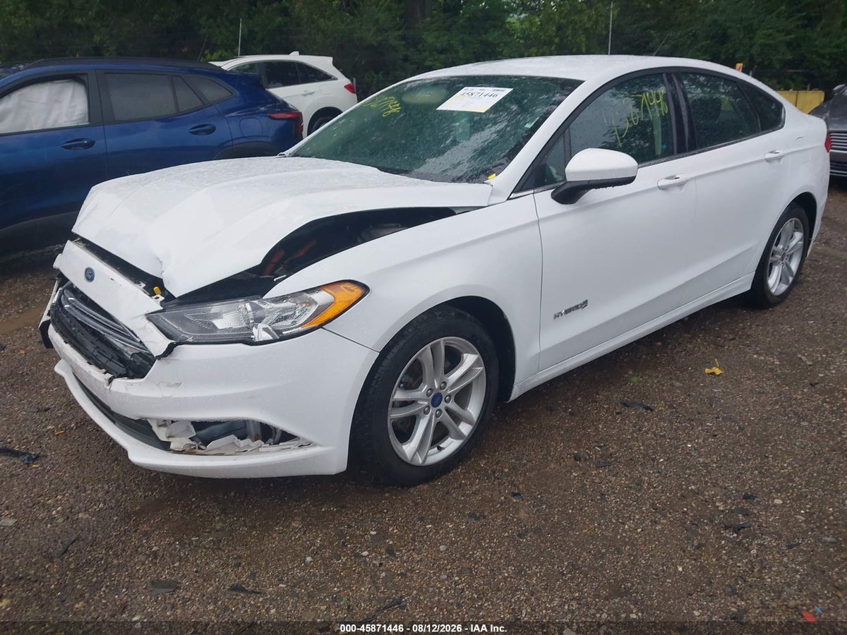 2018 FORD FUSION HYBRID SE — снимка 2