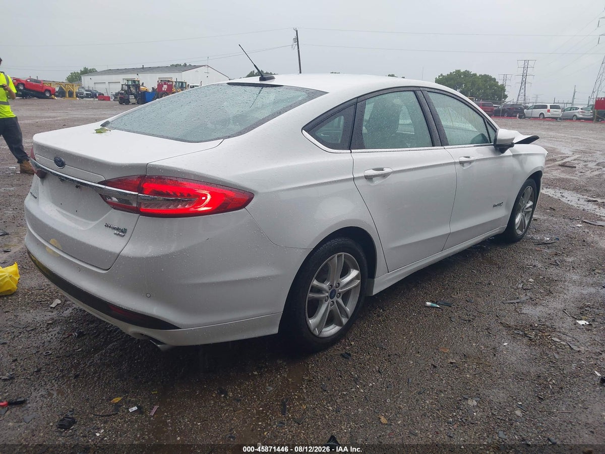 2018 FORD FUSION HYBRID SE — снимка 4