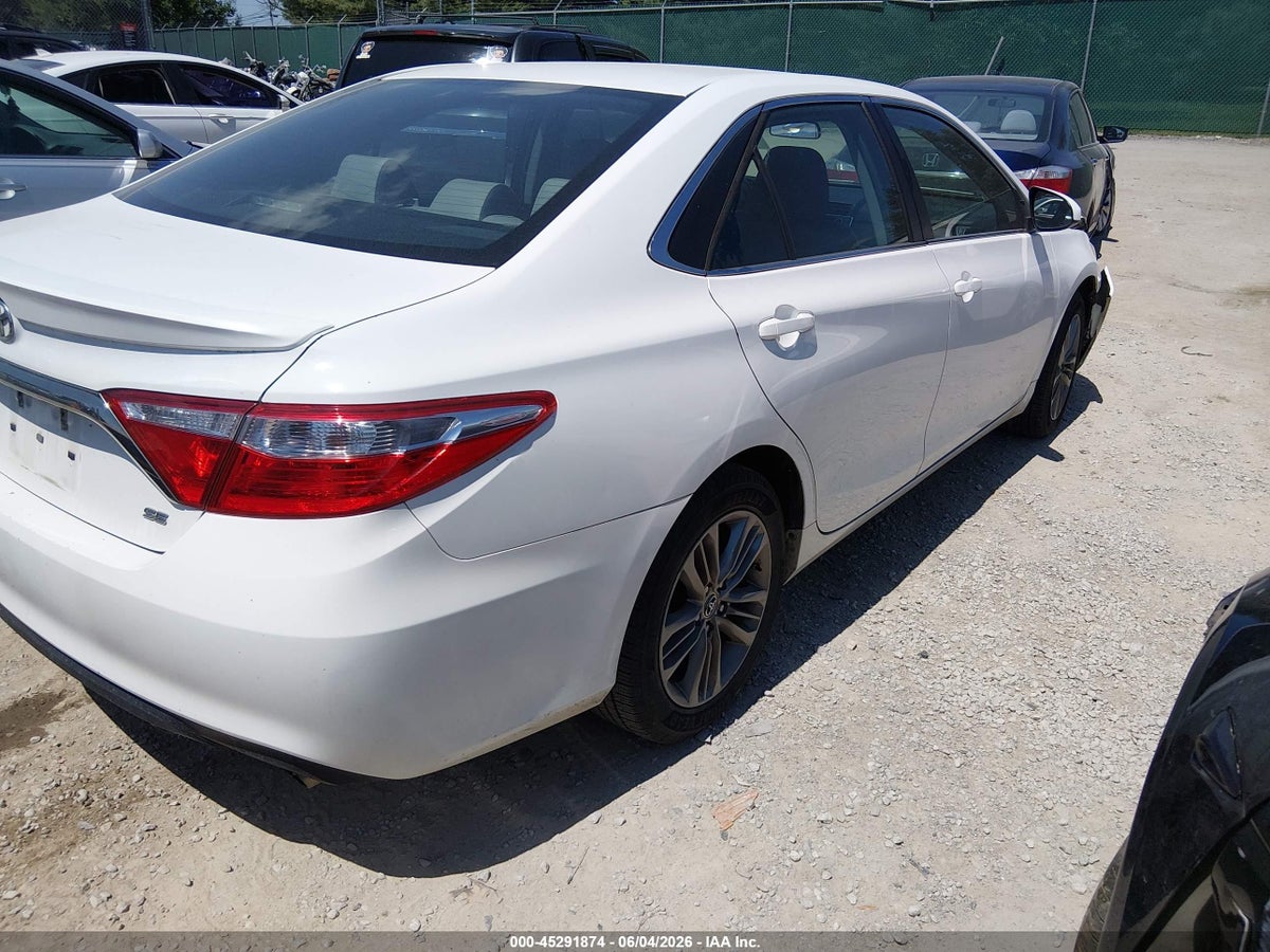 2015 TOYOTA CAMRY SE — снимка 4