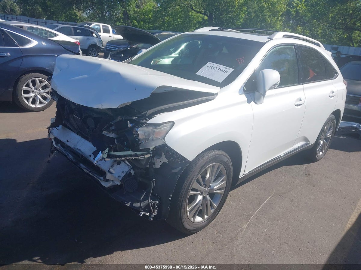 2013 LEXUS RX 450H — снимка 2