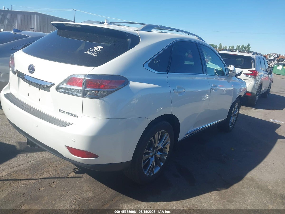 2013 LEXUS RX 450H — снимка 4