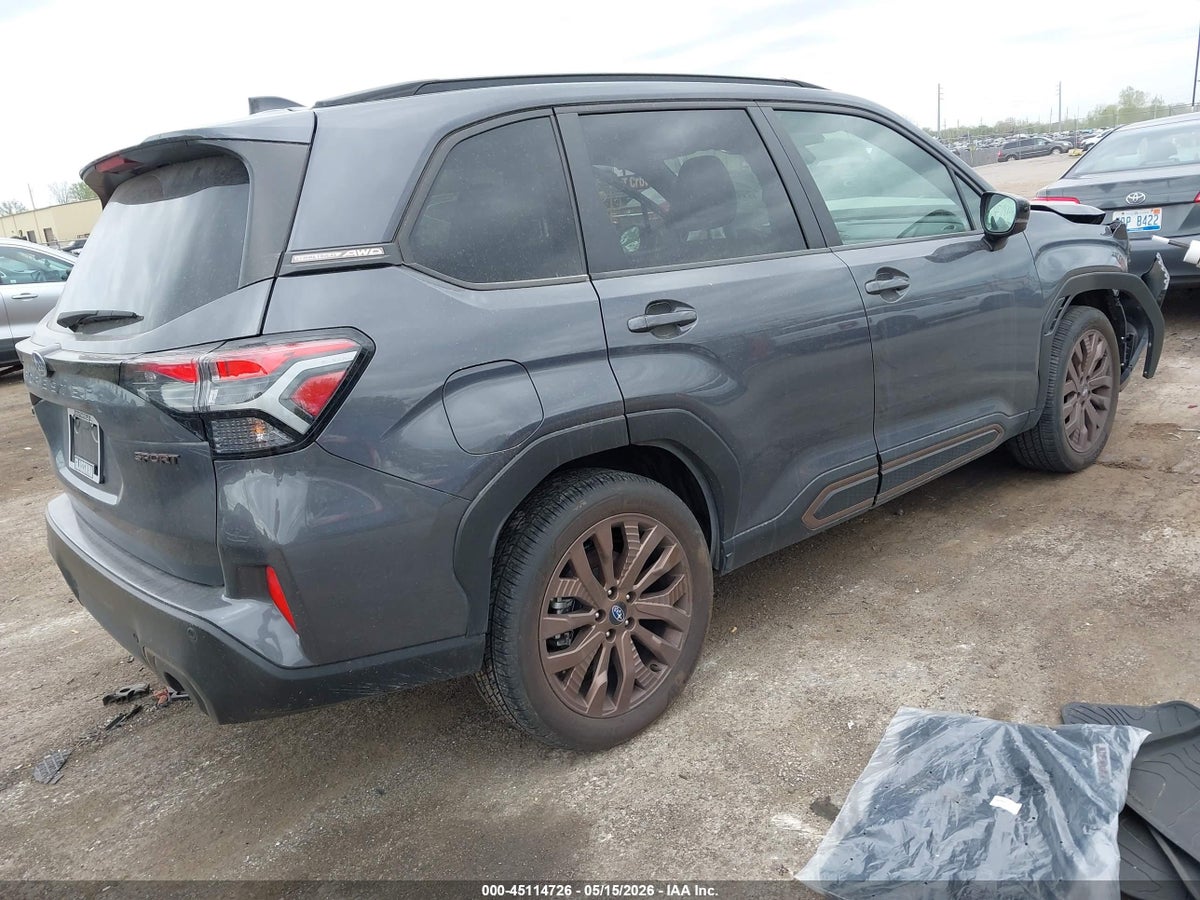 2025 SUBARU FORESTER SPORT — снимка 4