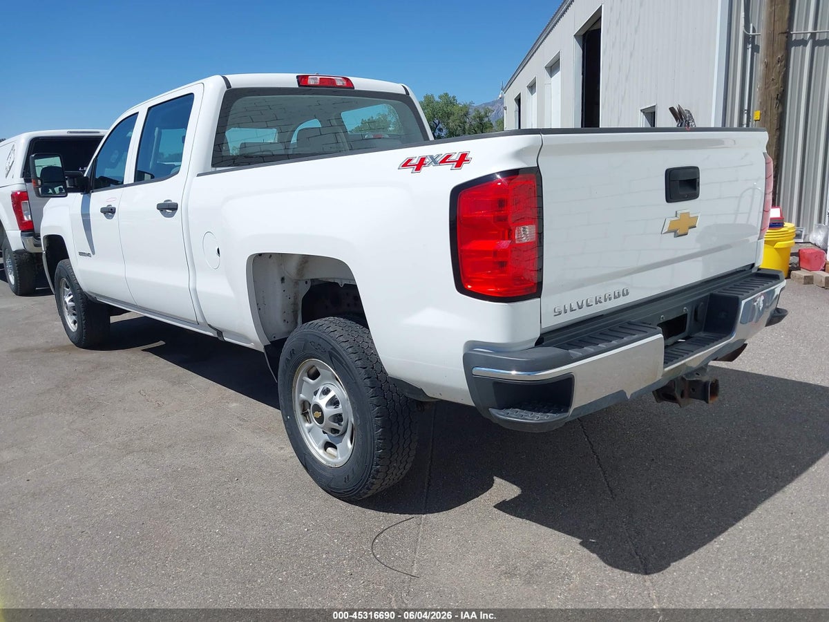 2017 CHEVROLET SILVERADO 2500HD WT — снимка 3