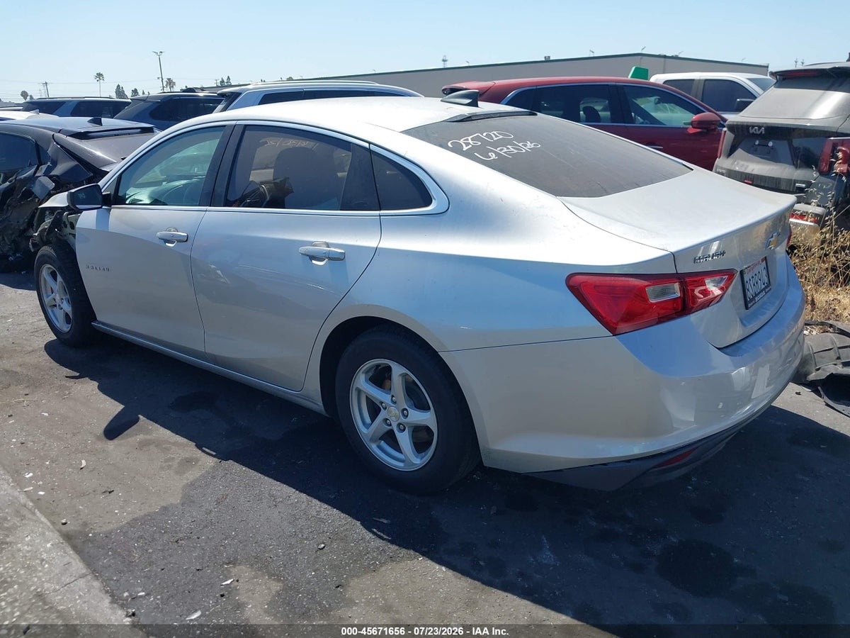 2017 CHEVROLET MALIBU LS — снимка 3