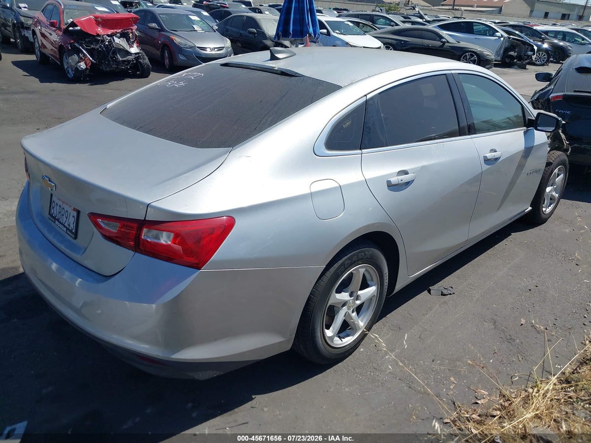 2017 CHEVROLET MALIBU LS — снимка 4