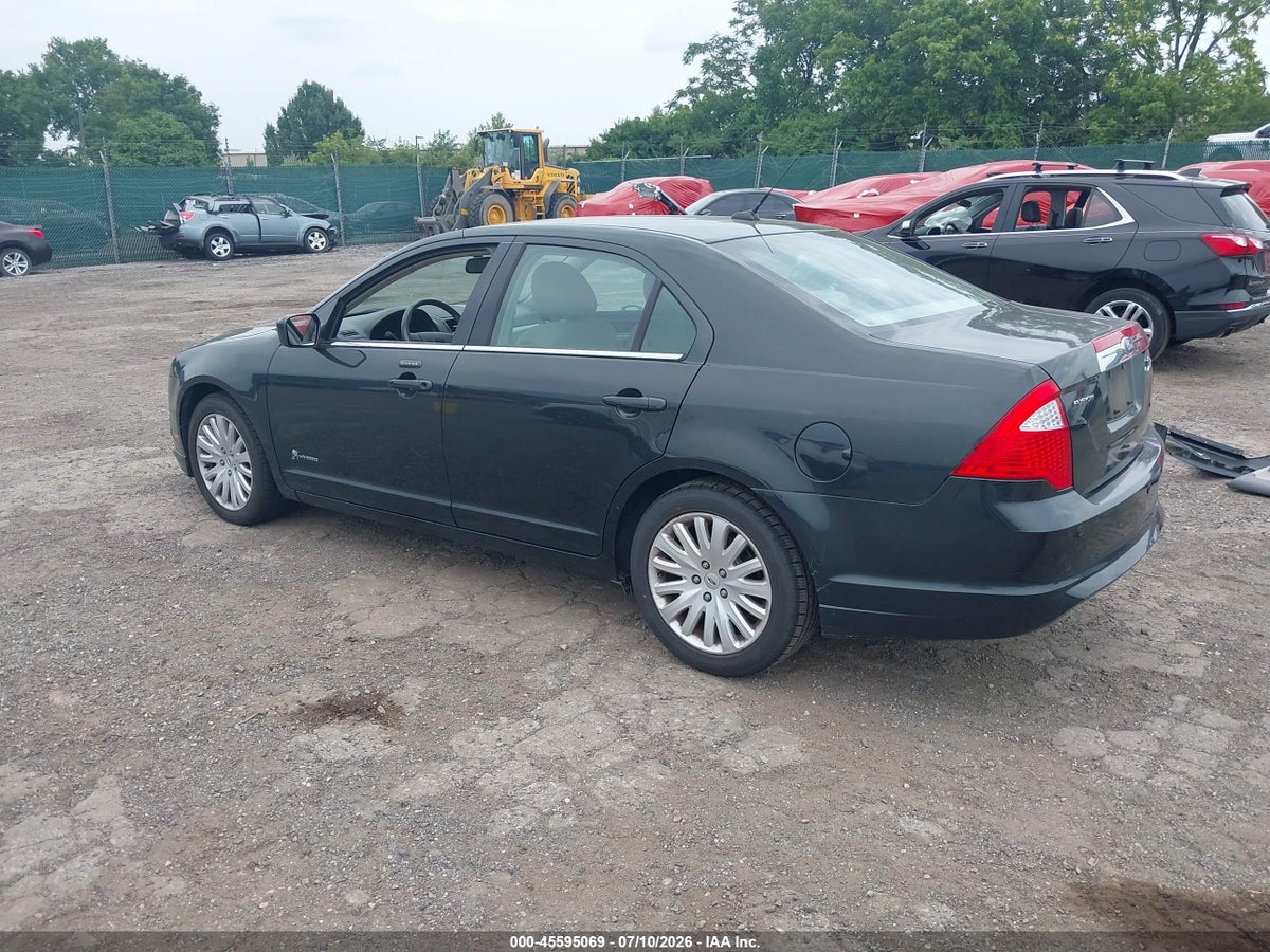 2010 FORD FUSION HYBRID — снимка 3