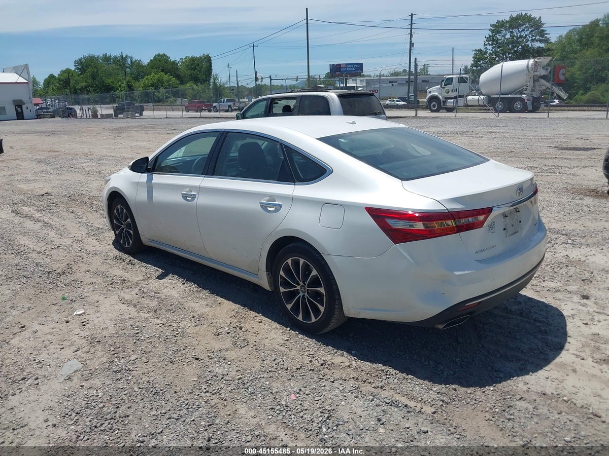 2017 TOYOTA AVALON XLE — снимка 3
